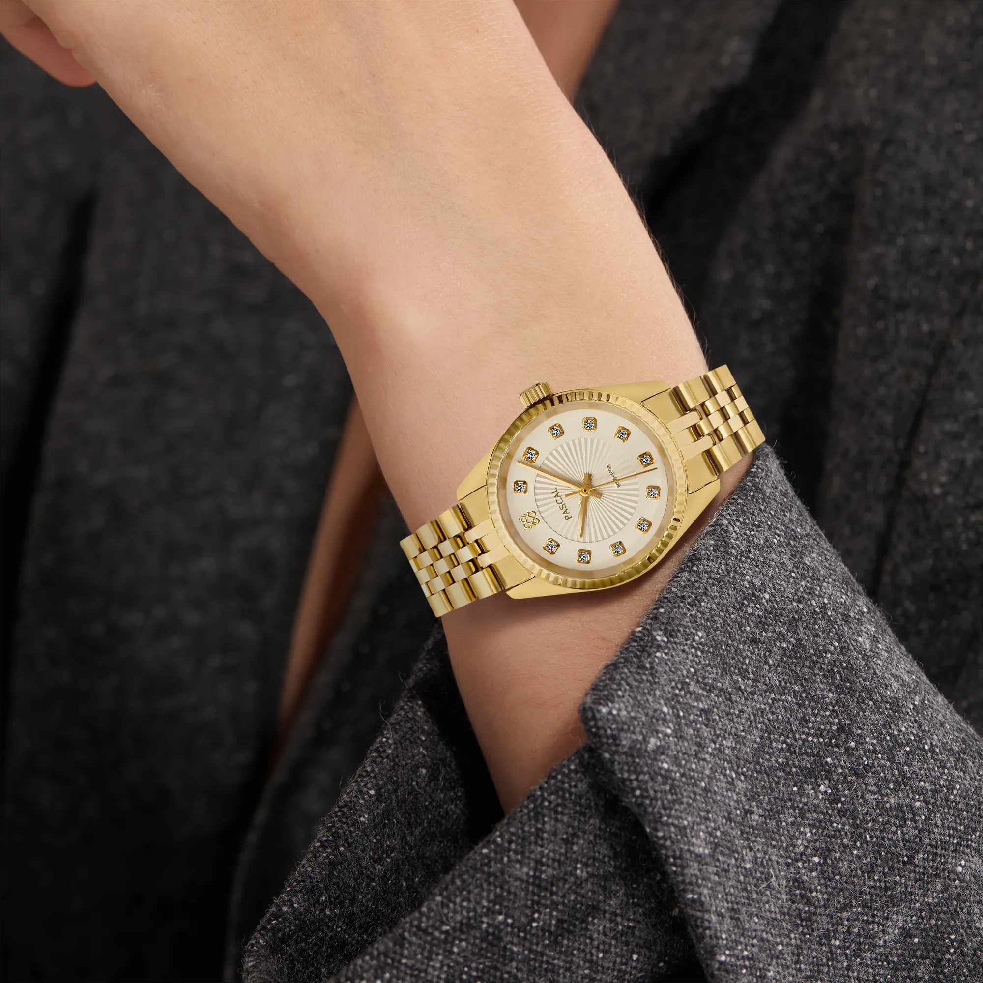 Timeless Classic Diamond Couple Watches