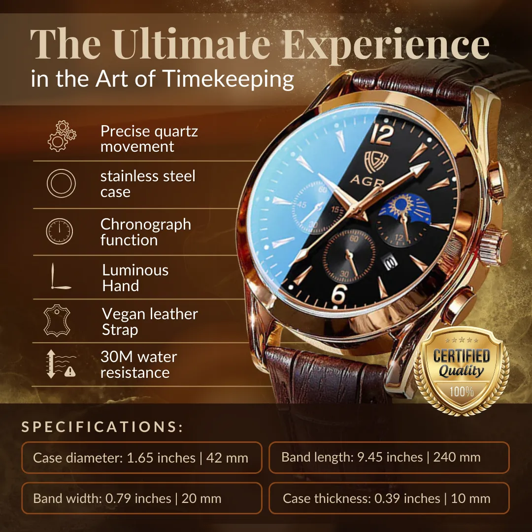 TIMELESS LUXURY WATCH | Elegance meets Exclusivity