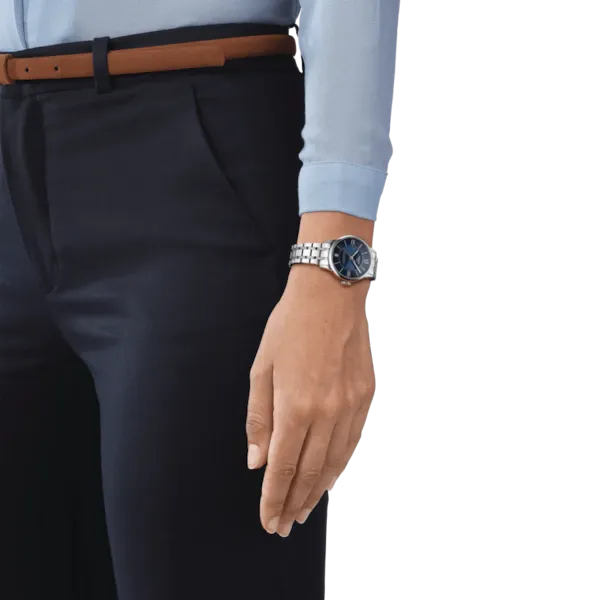 TISSOT CHEMIN DES TOURELLES BLUE POWERMATIC 80 LADY