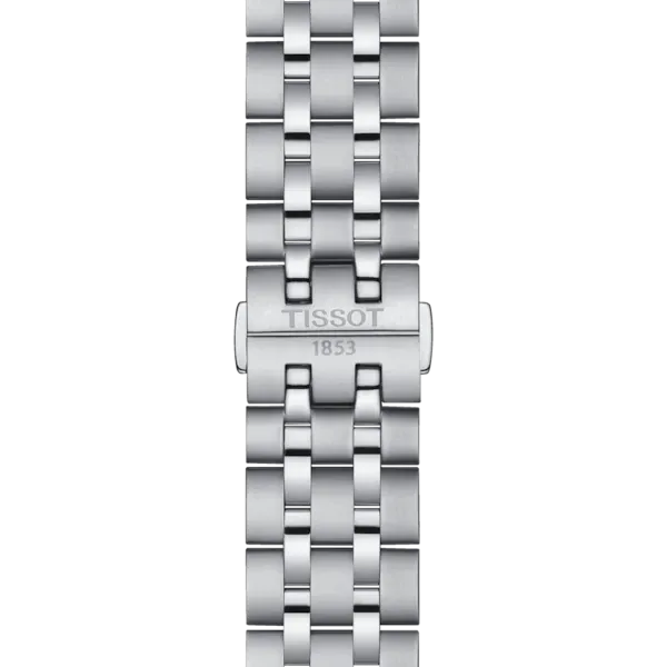 TISSOT CLASSIC DREAM BLACK DIAL QUARTZ WATCH ON BRACELET