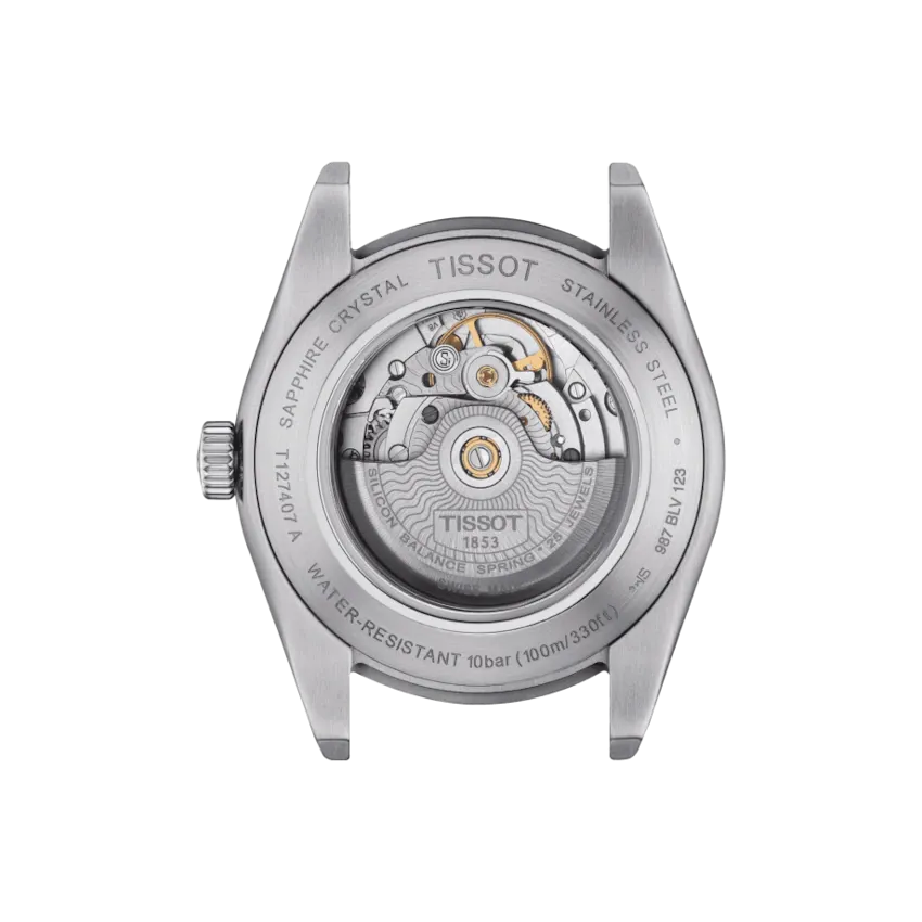 TISSOT GENTLEMAN POWERMATIC 80 SILICIUM GREEN