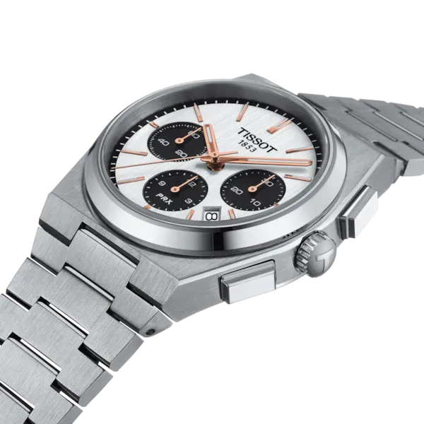 Tissot PRX Automatic Chronograph White