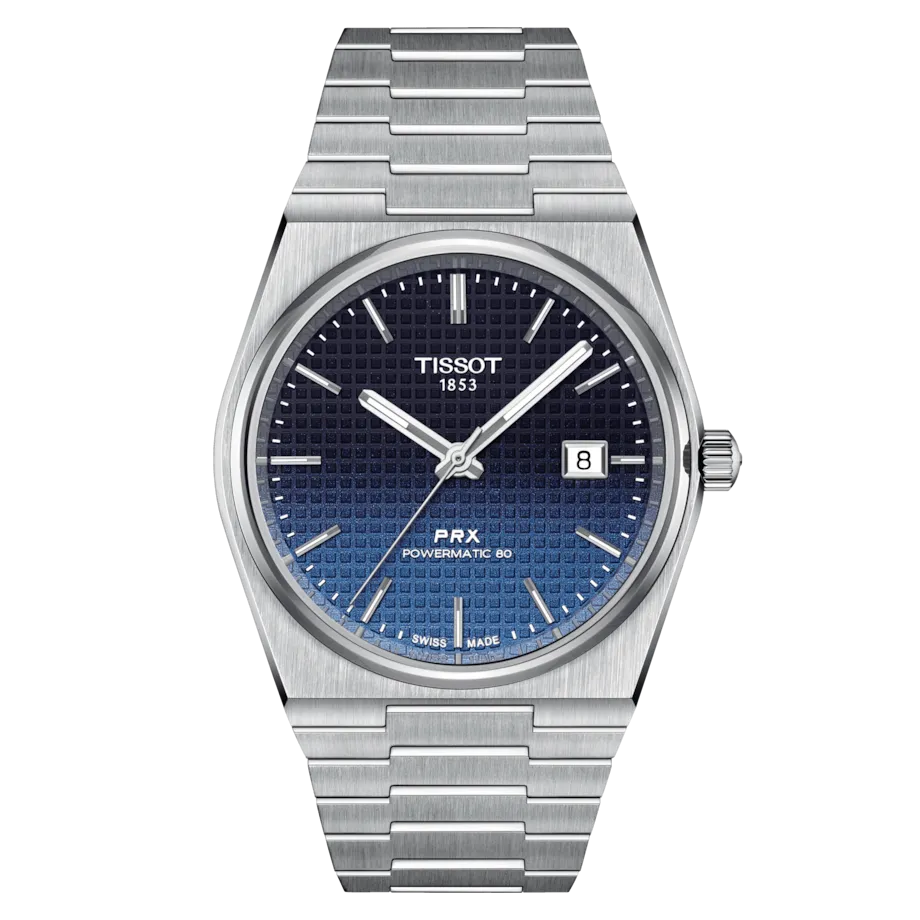 TISSOT PRX POWERMATIC 80 40MM  BLACK CHAMELEON