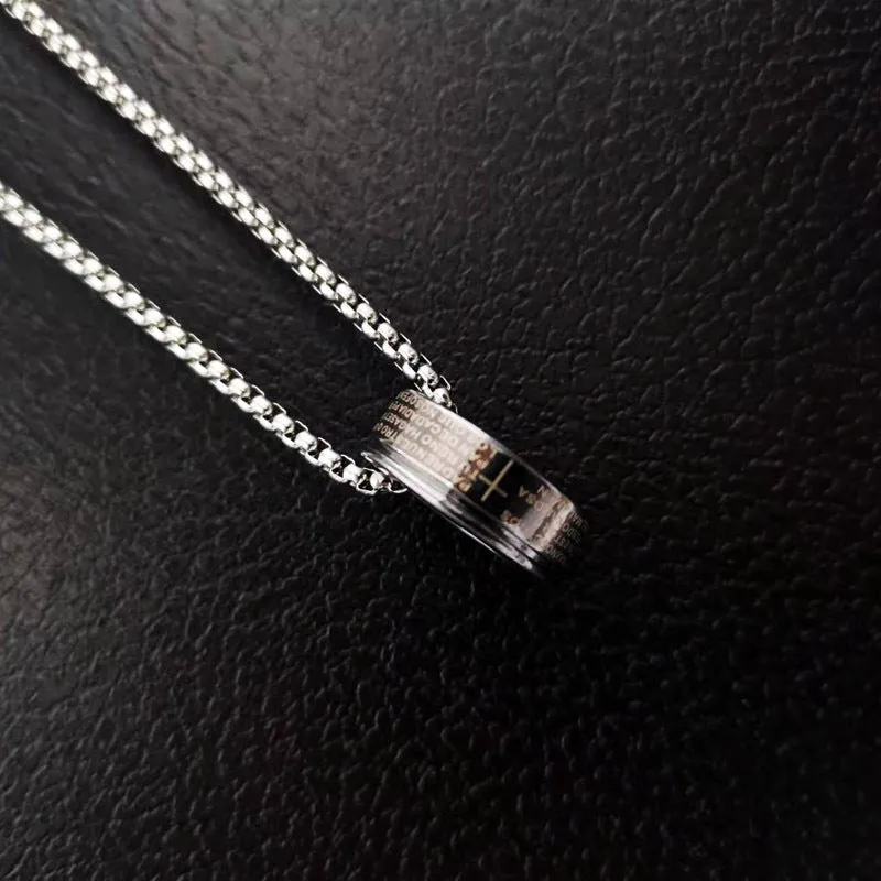 Titanium Steel Panel Necklaces