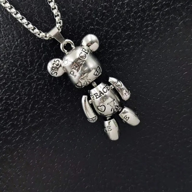 Titanium Steel Panel Necklaces