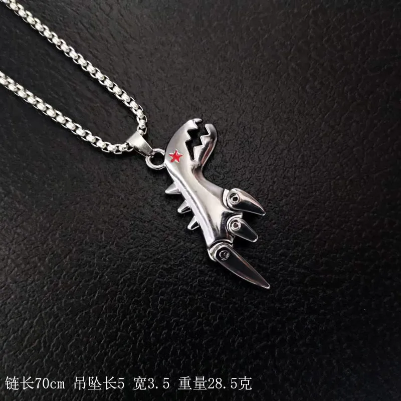 Titanium Steel Panel Necklaces