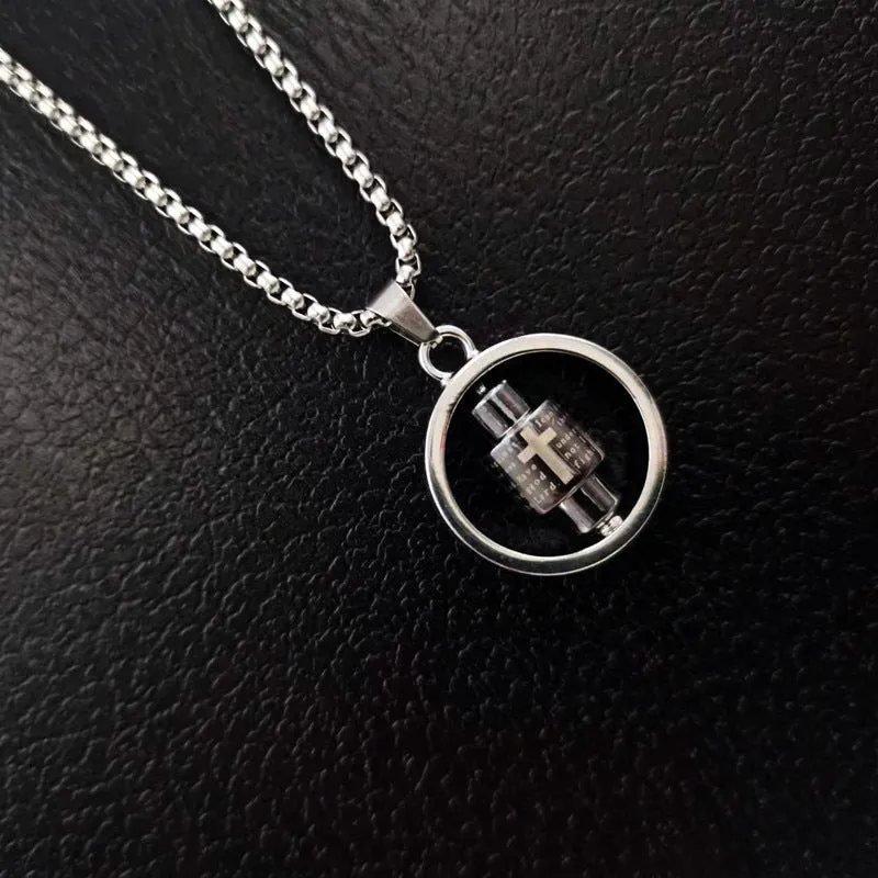 Titanium Steel Panel Necklaces