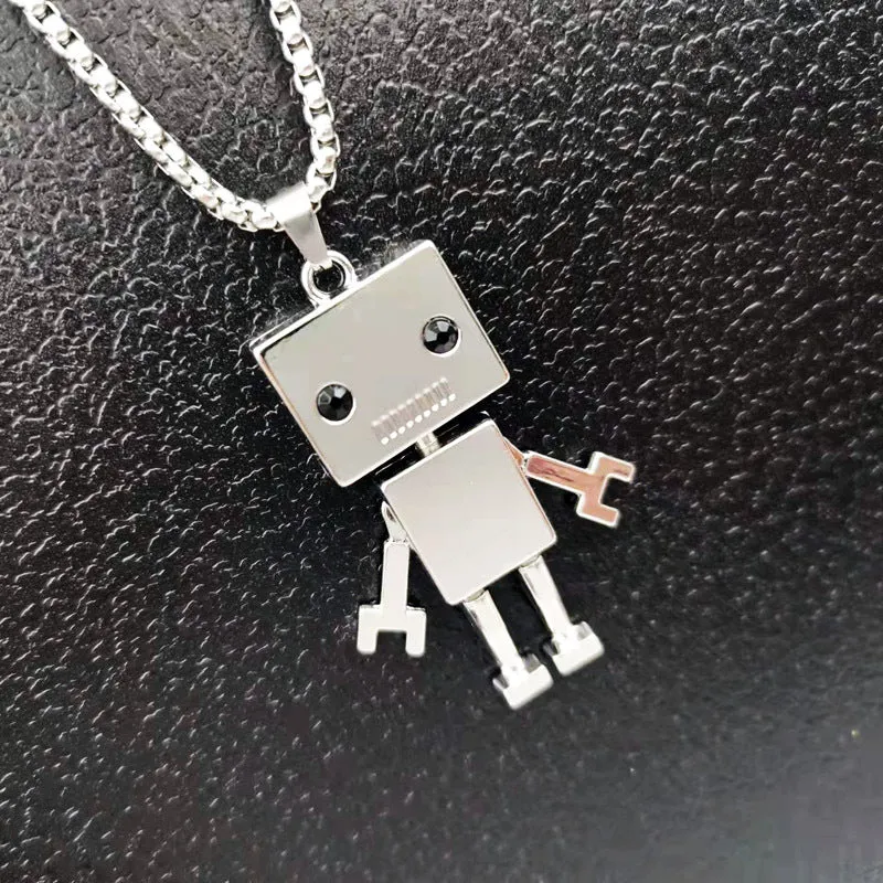 Titanium Steel Panel Necklaces