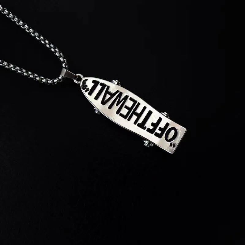 Titanium Steel Panel Necklaces