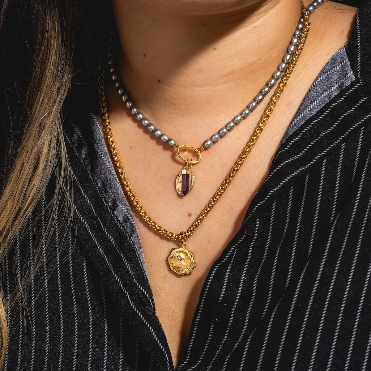 Toujours Vintage Pendant Necklace