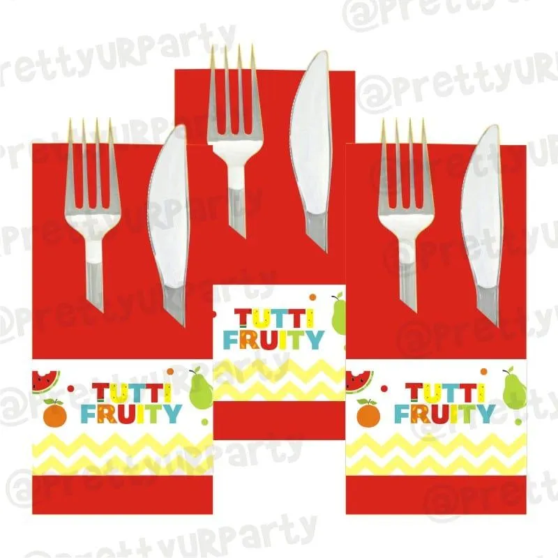 Tutti Fruity Theme Napkin Rings