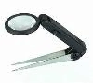 Tweezers Magnifier w/ LED Light