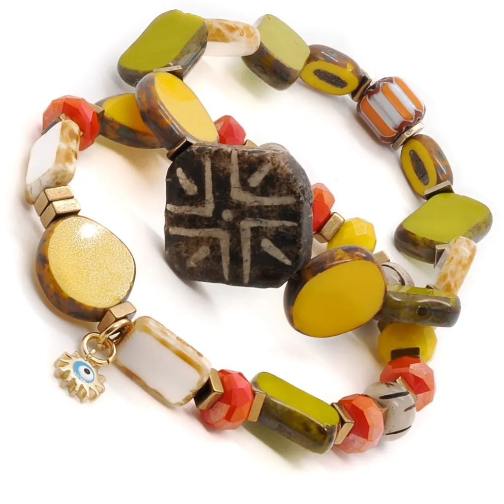 Unique African Bracelet Set