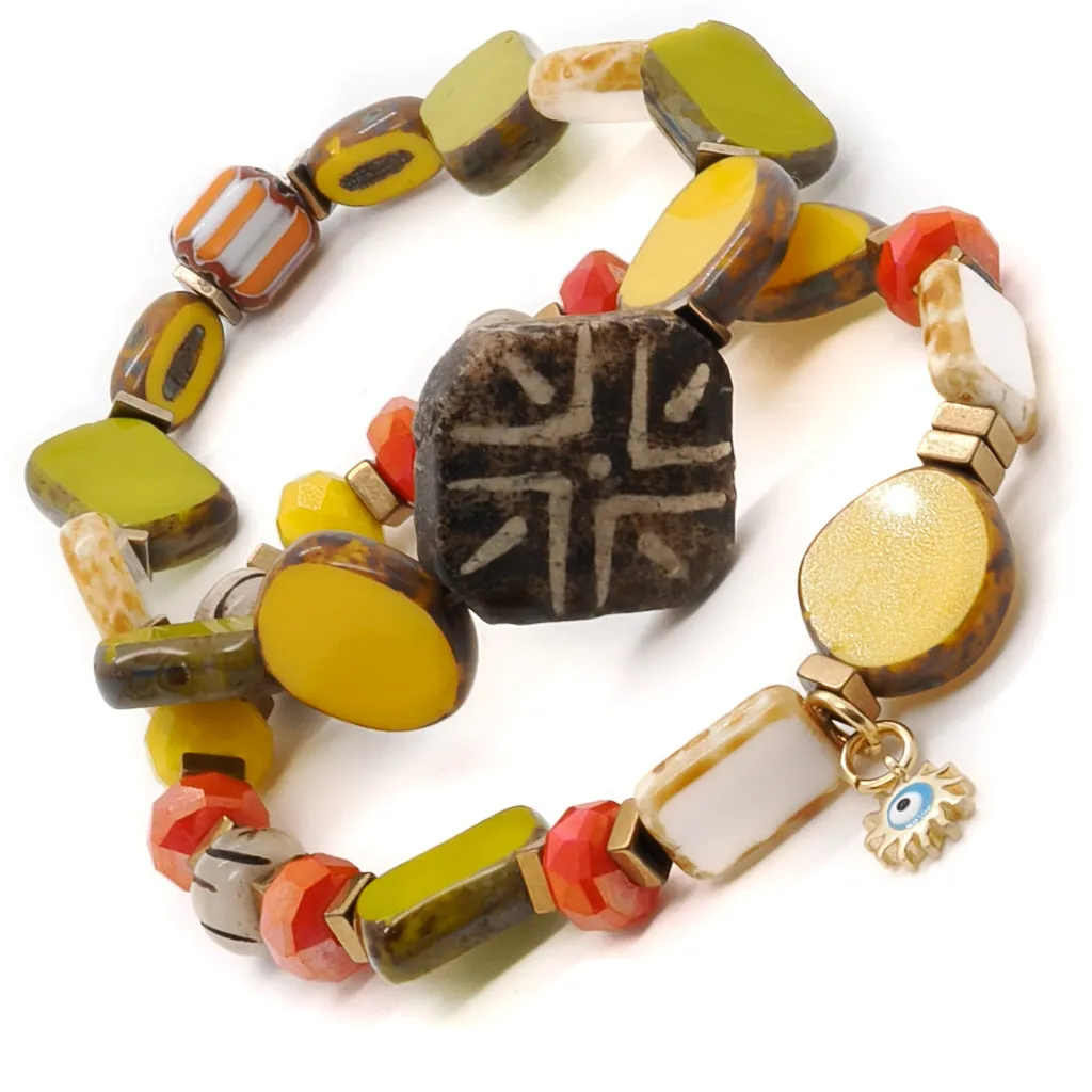 Unique African Bracelet Set