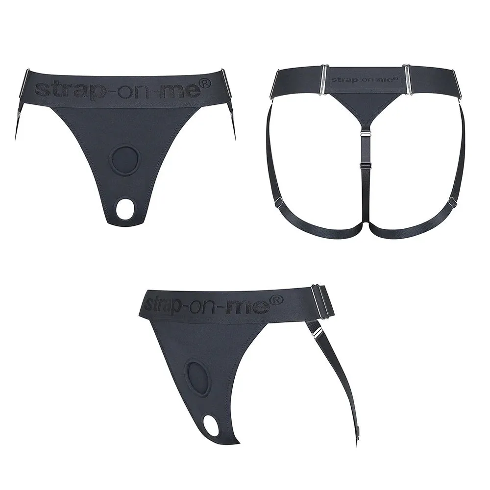 Unique Lingerie Harness - Gray