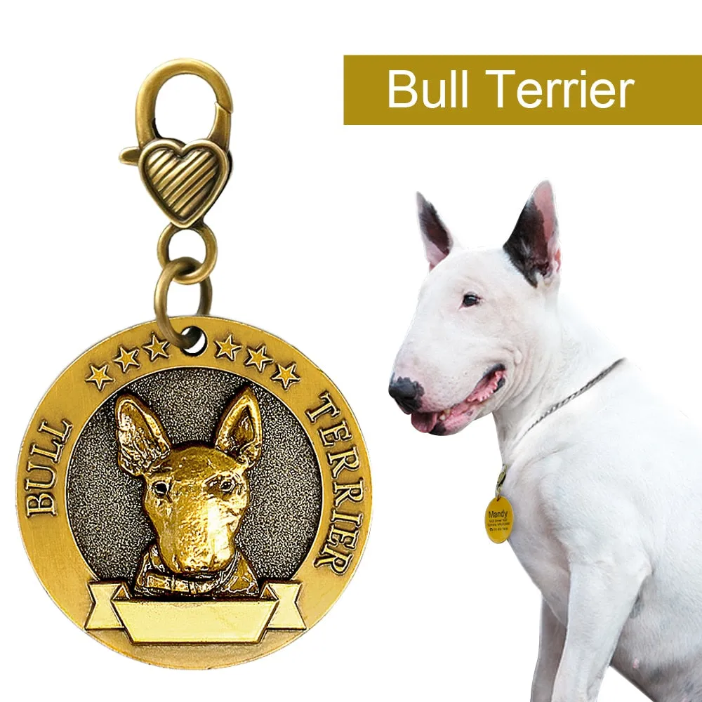 Unique Personalized Engraved Pet Cat Dog ID Tag