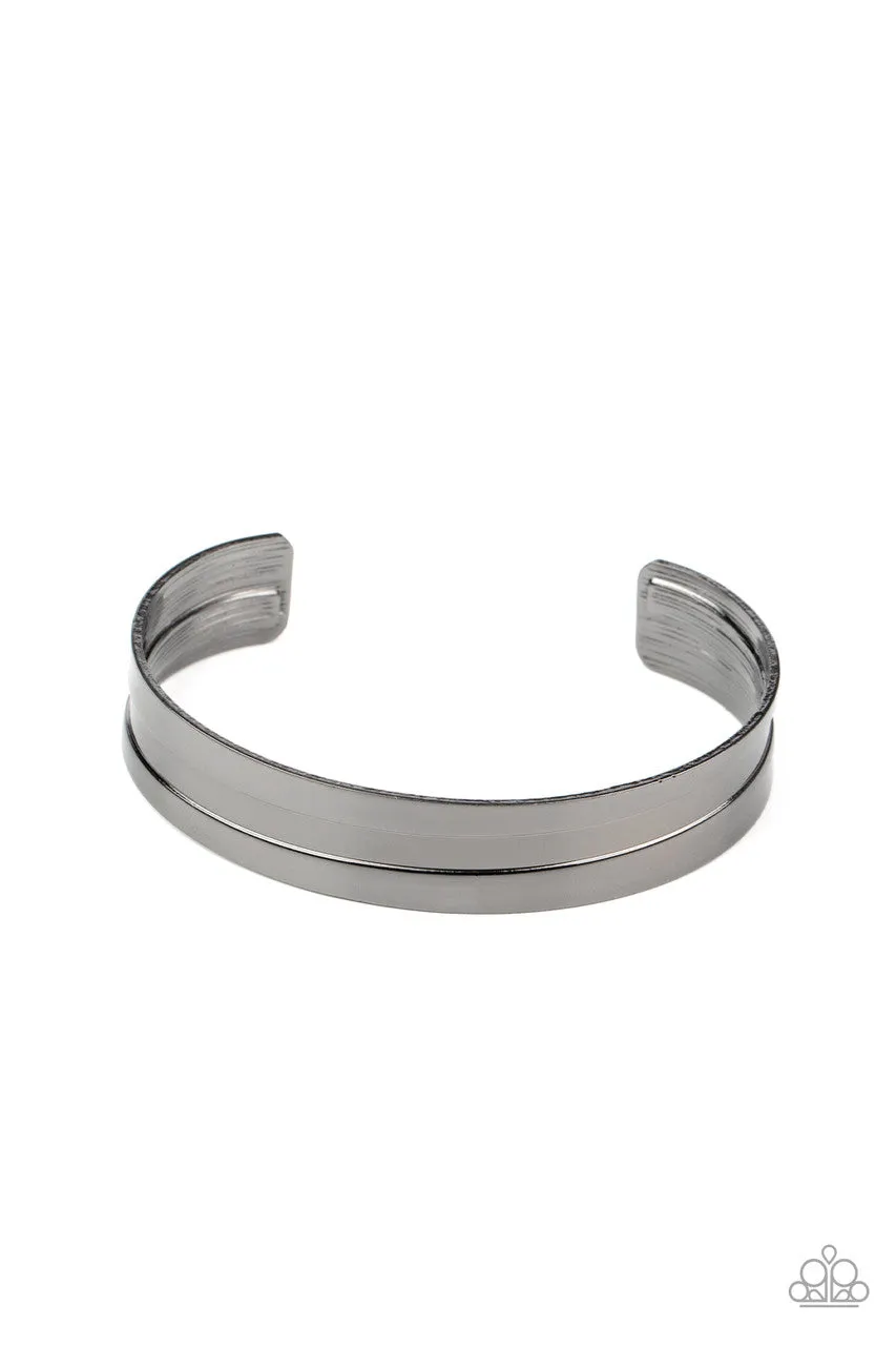 Urban Uproar Black Paparazzi Men's Bracelet
