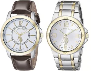 U.S. Polo Assn. Classic Men's USC2254 Set of Two Two-Tone Watches