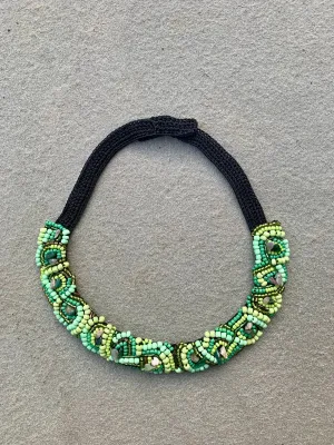 Van Gogh Necklace Green
