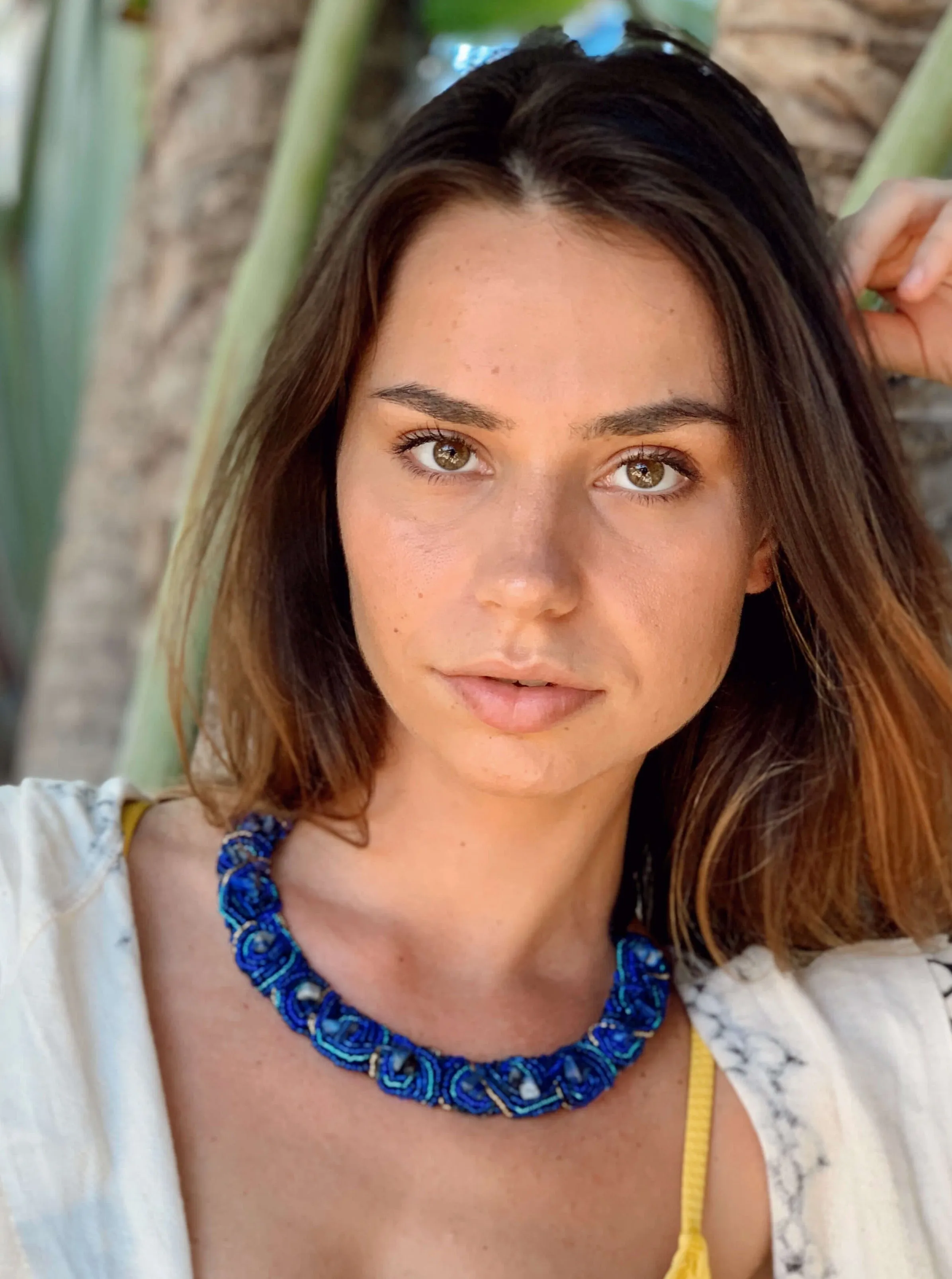 Van Gogh Necklace Navy