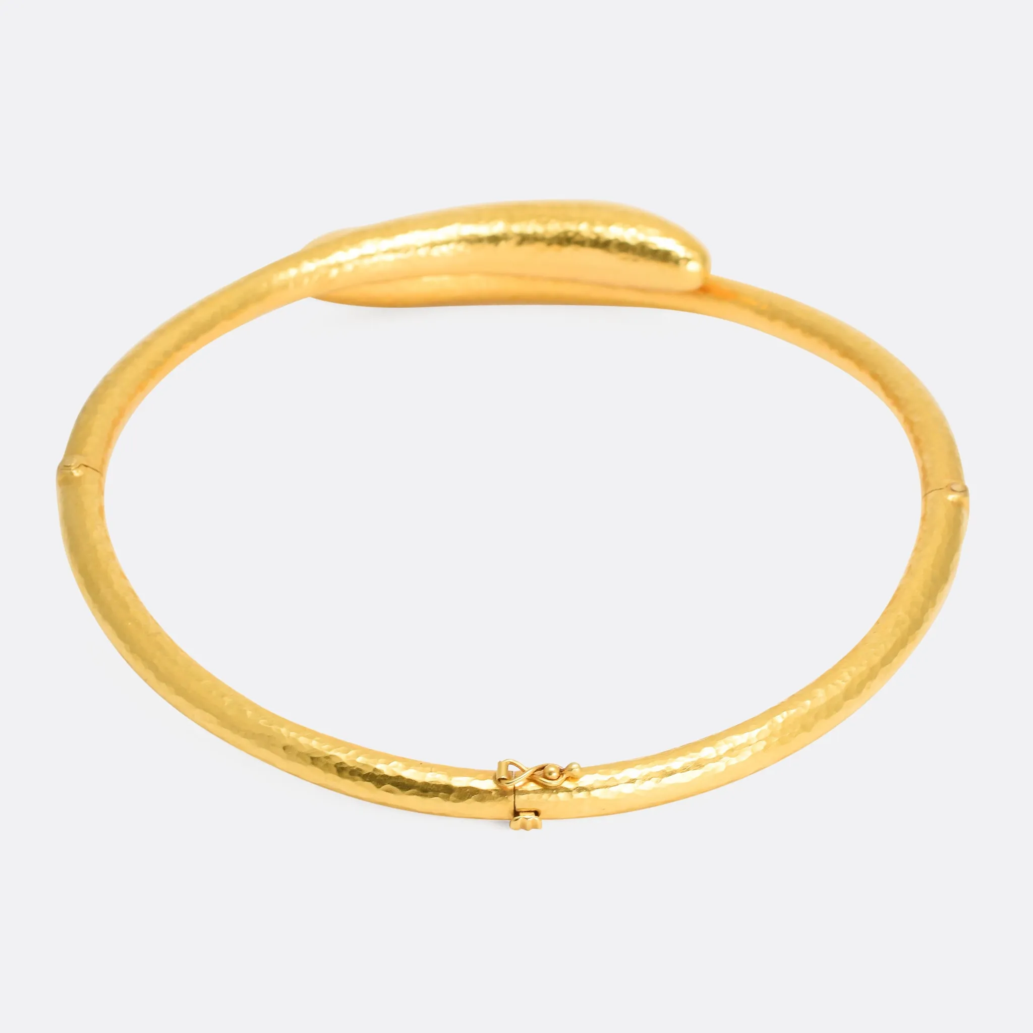 Vintage Ilias Lalaounis Gold Serpents Collar