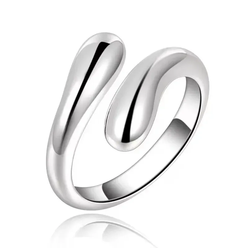 Water Drop Ring Woman Europe America  Luxury Jewelry