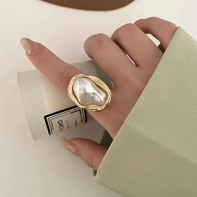 Water Drop Ring Woman Europe America  Luxury Jewelry