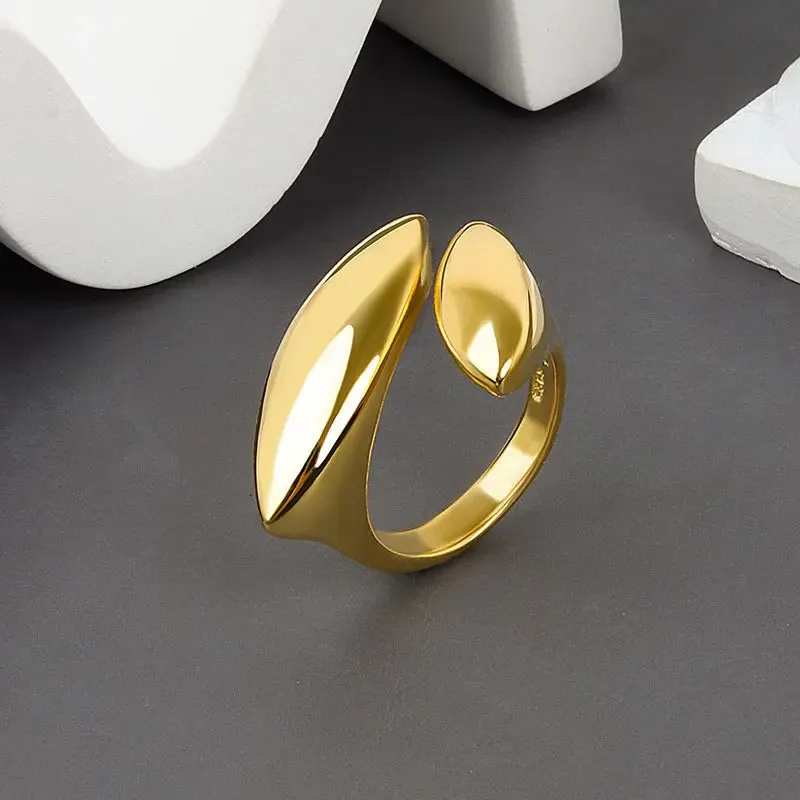 Water Drop Ring Woman Europe America  Luxury Jewelry