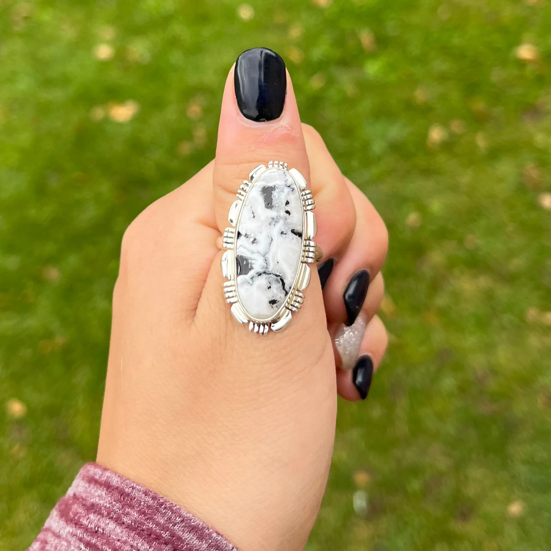 White Buffalo Ring