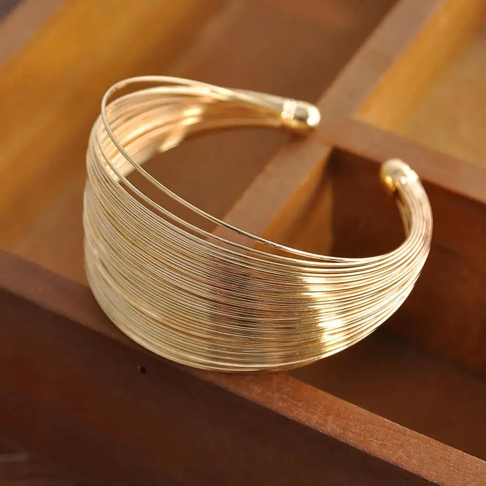 Women Gifts Bracelet Chains Stainless Steel 3 Color Set Bracelets Bangles Accessory Bracelets