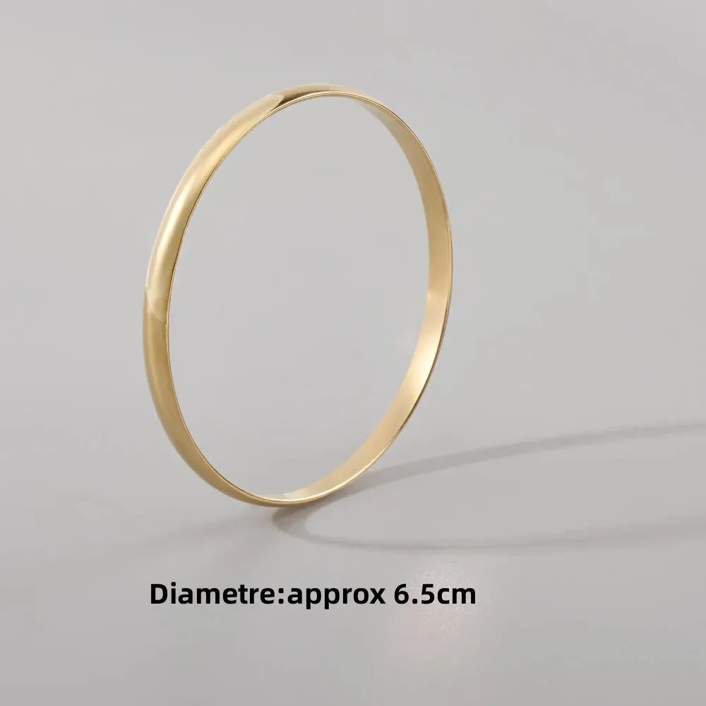 Women Gifts Bracelet Chains Stainless Steel 3 Color Set Bracelets Bangles Accessory Bracelets