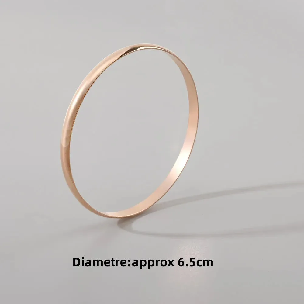 Women Gifts Bracelet Chains Stainless Steel 3 Color Set Bracelets Bangles Accessory Bracelets