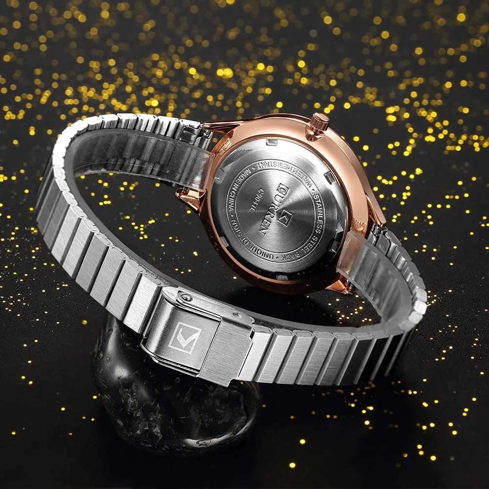 Women's Modern Design Stainless Steel Watch