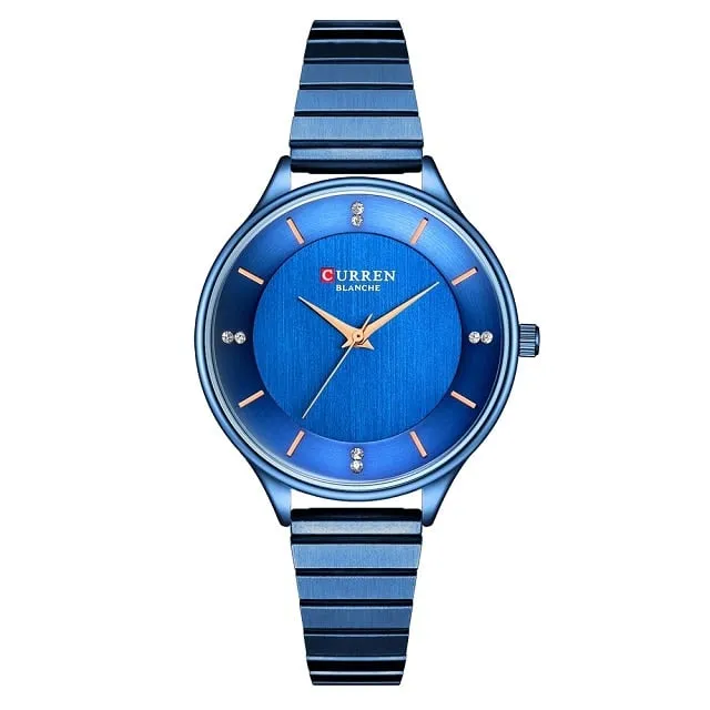 Women's Modern Design Stainless Steel Watch