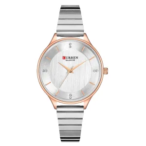 Women's Modern Design Stainless Steel Watch