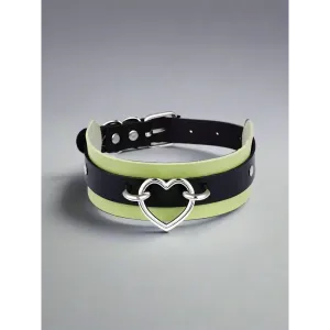 Y2K Punk Moon Choker Necklace for Parties and Special Occasions