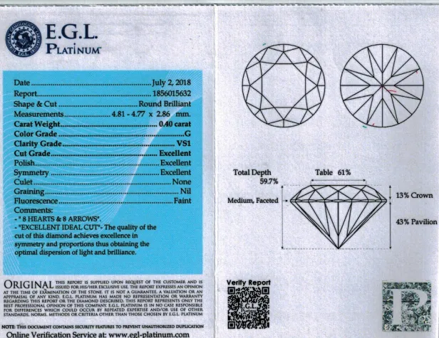 Yellow Gold Round Diamond Studs in a Split Bezel Setting - 0.9 Carat